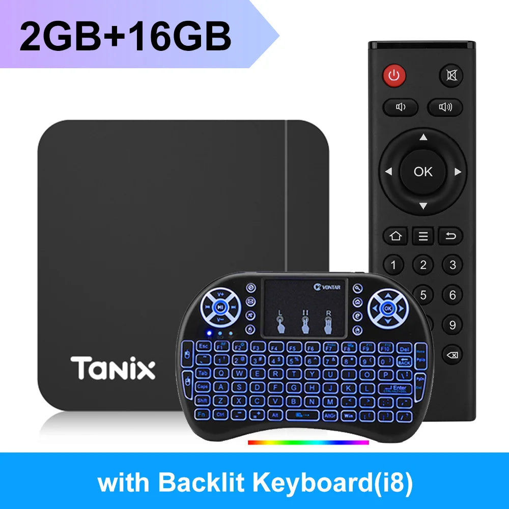 Tanix-Boîtier Smart TV W2 Amlogic S905W2, Android 11.0, Lecteur MultiXXL, Wifi, HDR, 10 + 4 Go, 32 Go, 2G, 16G