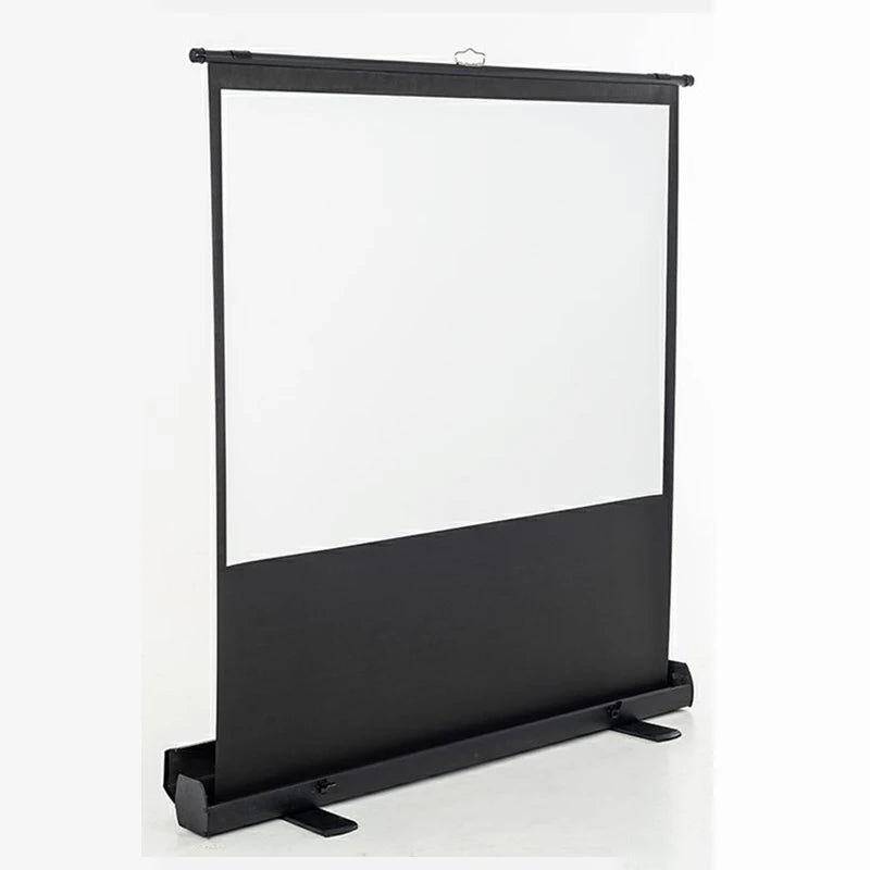 Portable Projector Screen with Stand, 60-120 Inch Projection, 16:9 Screen, 4K, 8K Display for Home Theater, Outdoor Camping, Office