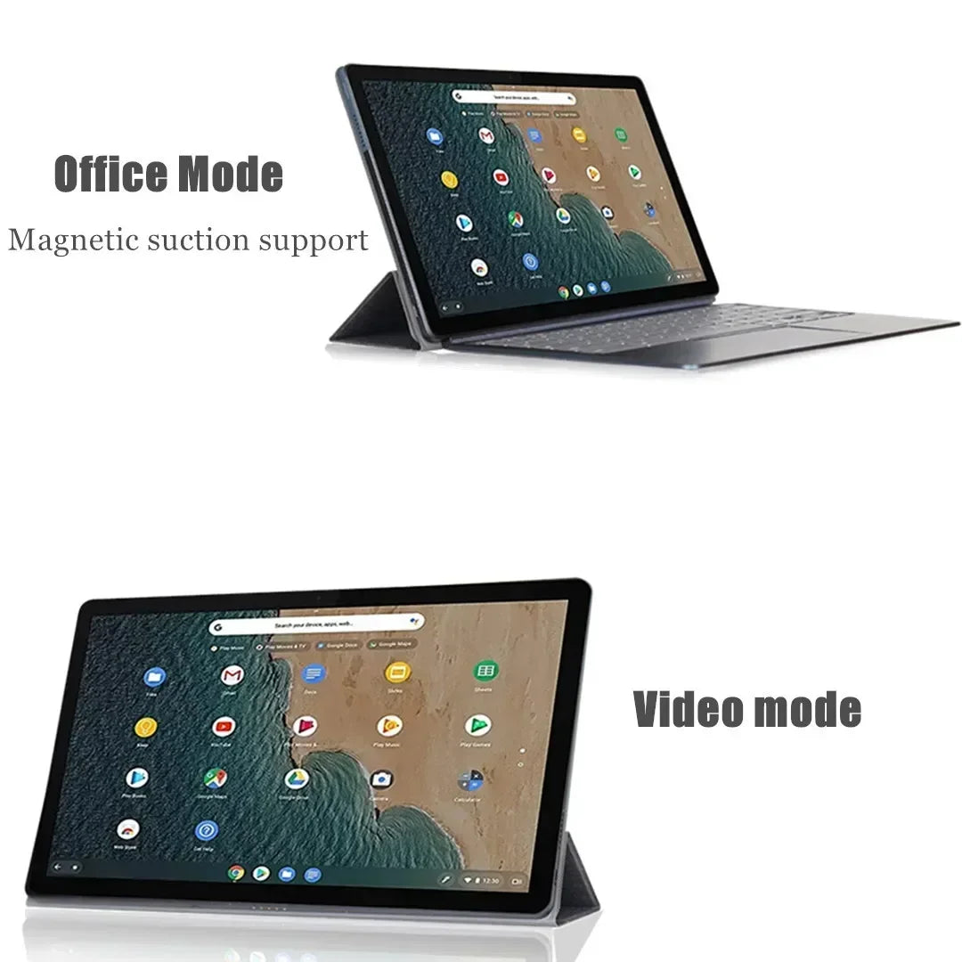 Coque de protection magnétique pliable pour Lenovo