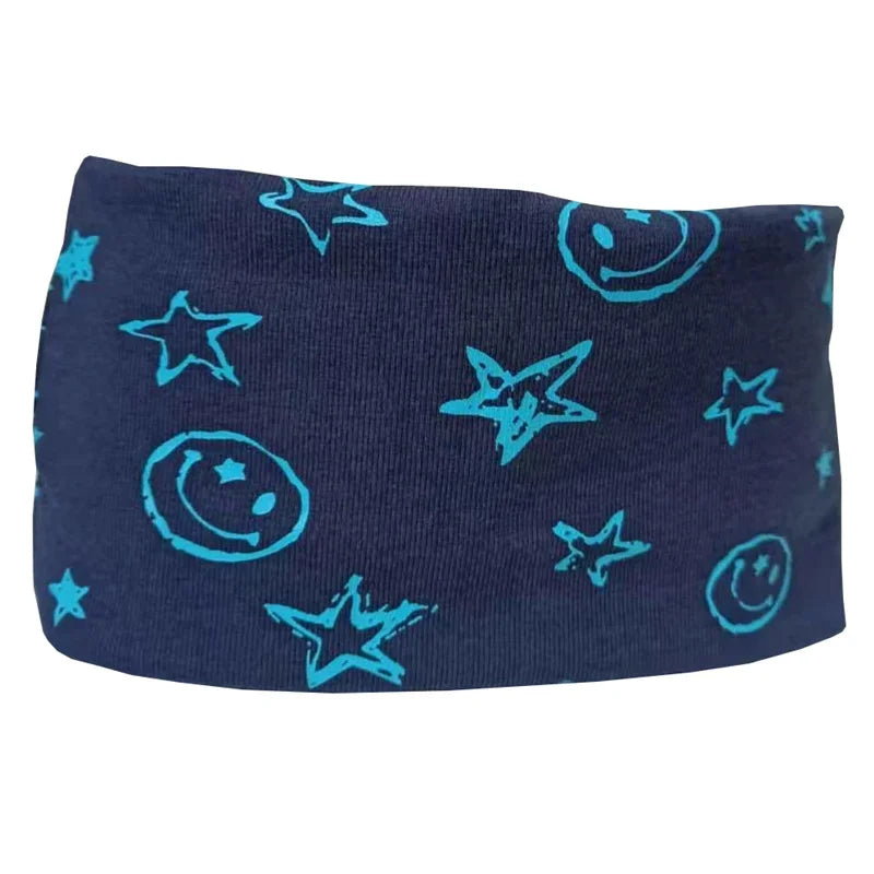 Chapeau en coton imprimé étoile pour bébé, casquette pour tout-petits, écharpe pour bébé, bonnet pour enfants, chapeaux pour garçons et filles, automne et hiver