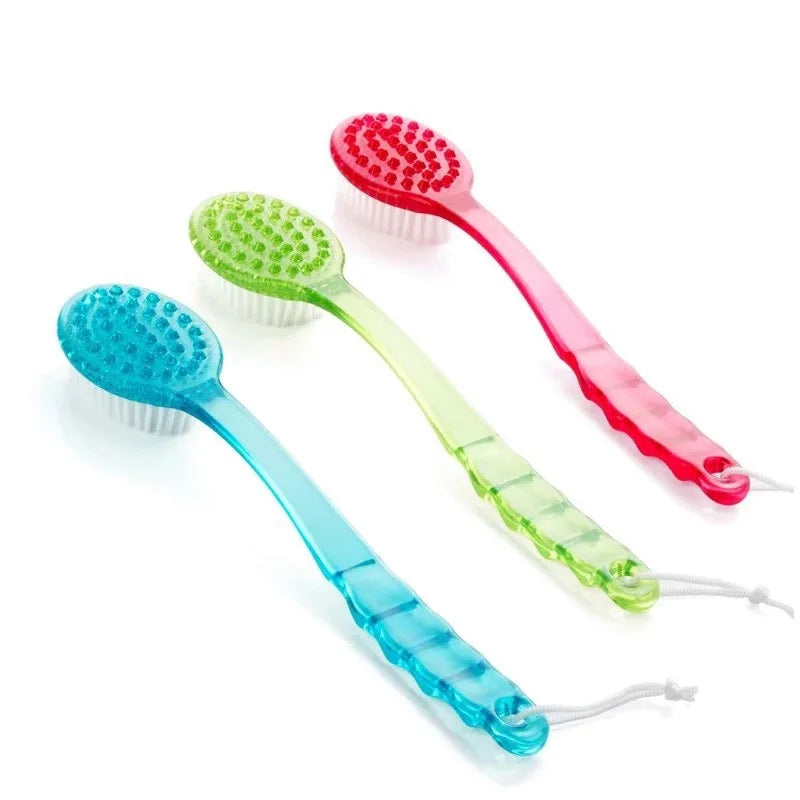 Brosses de nettoyage pour le dos et le corps, douche, brosse de bain, gommage exfoliant à Long manche, masseur de peau, brosse de salle de bain, 1 pièce