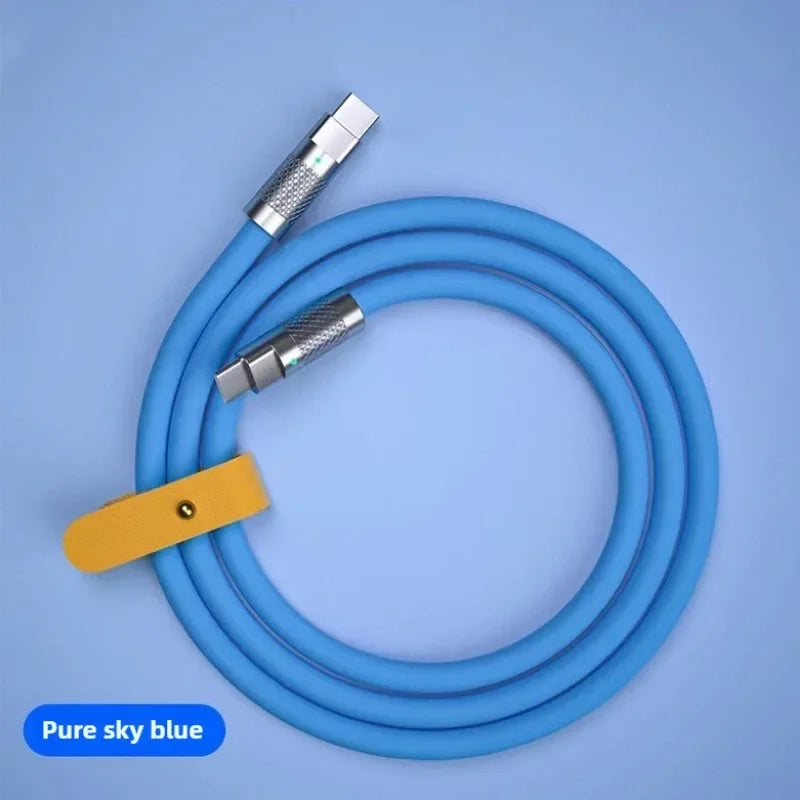 Câble de charge super rapide 120W 7A, type C