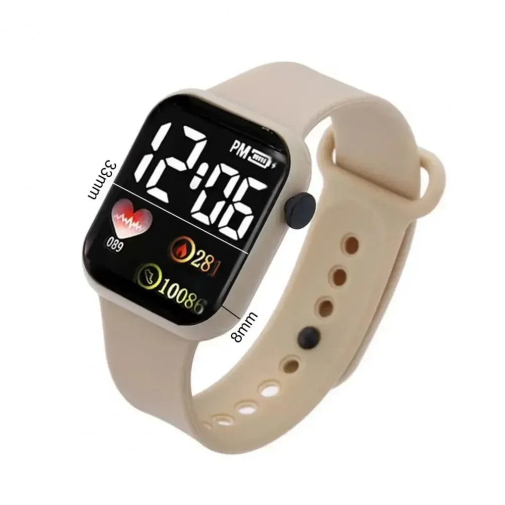 montres de sport LED Montre intelligente pour hommes femmes