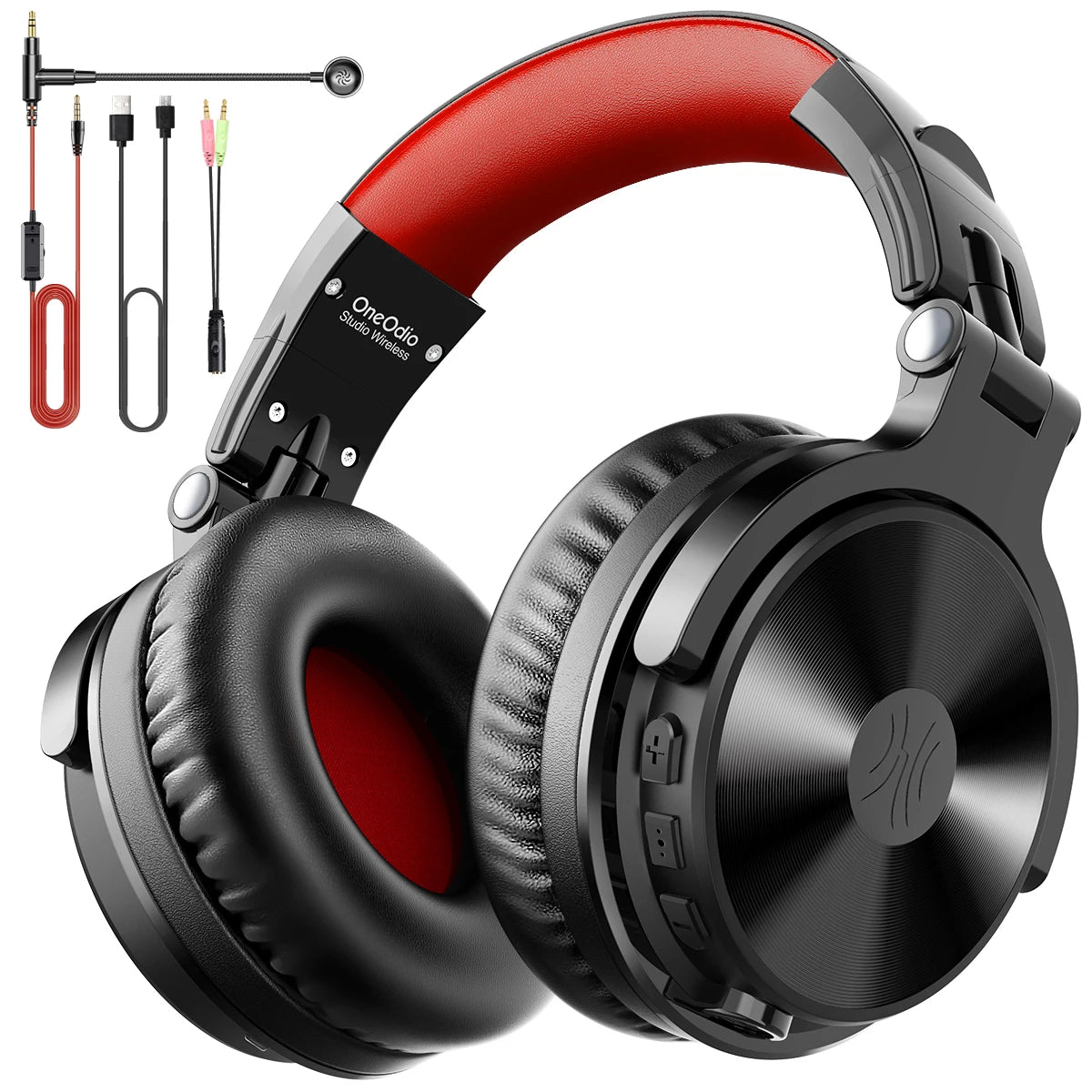 Oneodio 110h casque sans fil Bluetooth 5.2 + casque de jeu filaire 2 en 1