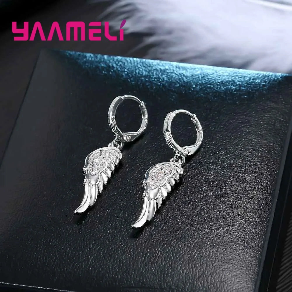 YAAMELI – ensemble de boucles d'oreilles et pendentifs pour femmes, bijoux de mariage en Zircon CZ, de fiançailles