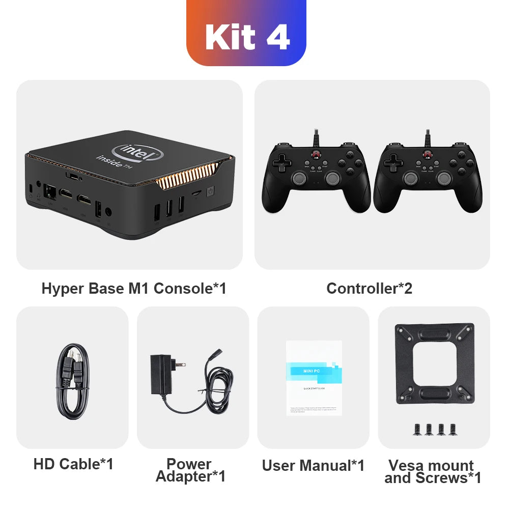Console de jeu vidéo rétro WIN 11 Pro, Batocera OS N100, MINI PC Box, disque dur 2 To, 52000 + jeux, 80 + émulateurs pour PS3, PS2, PS1, WII