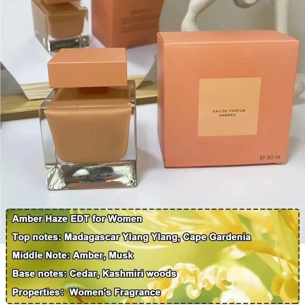 Parfum femme 90ml longue durée Woody Floral Eau De Parfum EDP pur extrait De musc femme Parfum essentiel quotidien cadeau