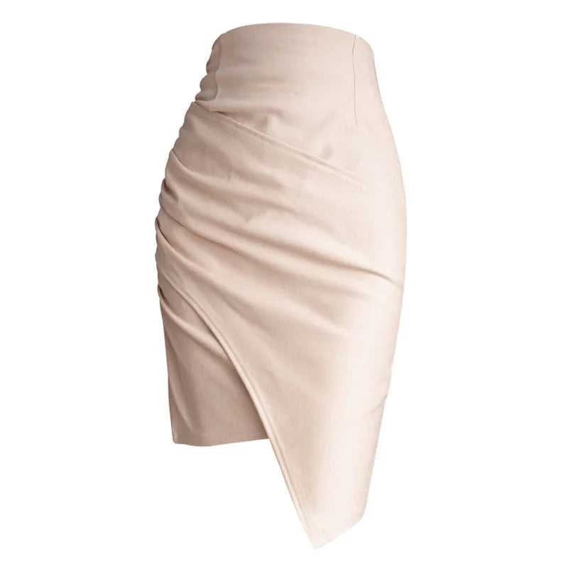 2025 été Sexy femmes jupes courtes mode taille haute crayon bureau dame élégante et douce jupes noires pour les femmes Faldas D33