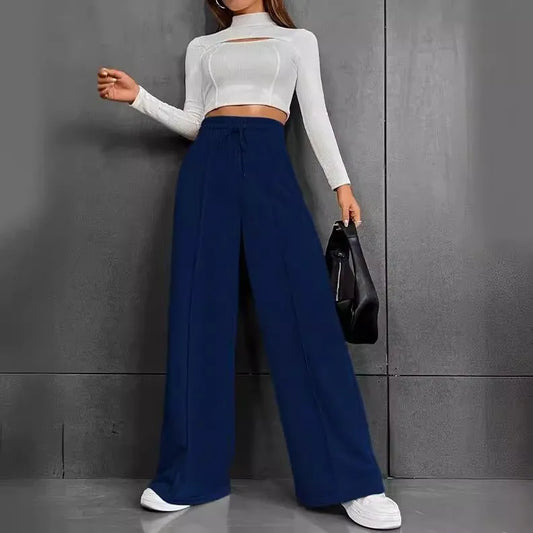 Automne nouveau jambe droite pantalon de survêtement ample pantalon à jambes larges pour la danse en plein air pantalon Long décontracté confortable coupe ample pantalons longs