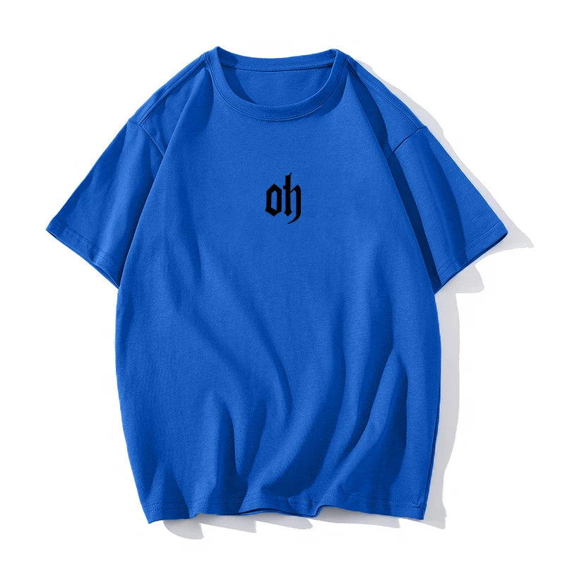 Hirsionsan-Économie en coton doux pour femmes, Économie basiques à manches courtes, Économie décontractés pour femmes, Lettre graphique chic, Pull simple, Été