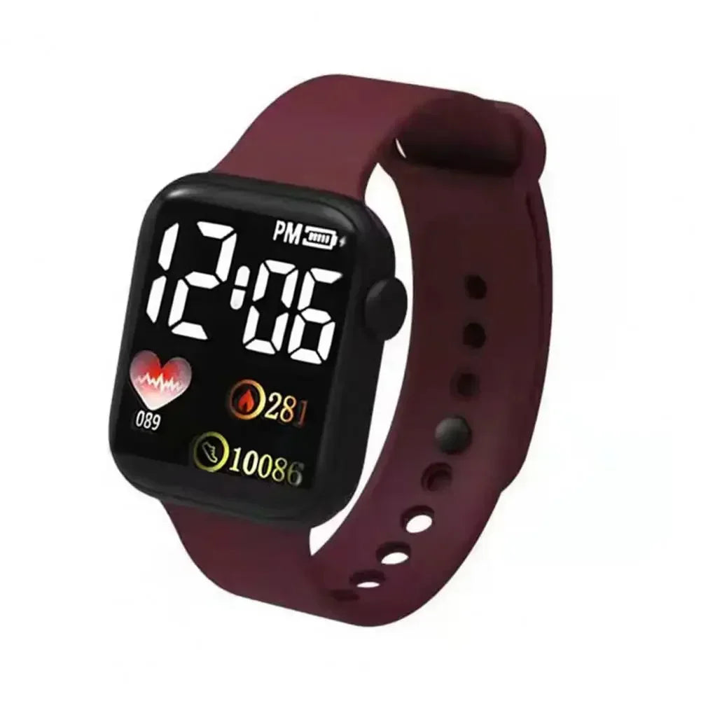 montres de sport LED Montre intelligente pour hommes femmes
