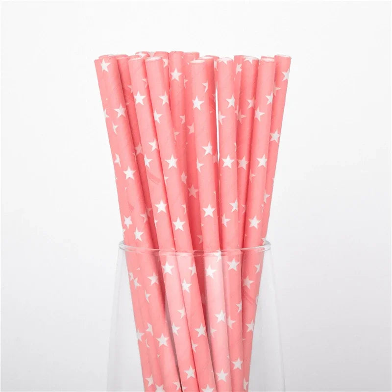 Pailles lridescentes pour décoration de fête, carnaval, mariage, anniversaire d'enfants, fête préChristophe, Noël, fournitures congelées, 25 pièces