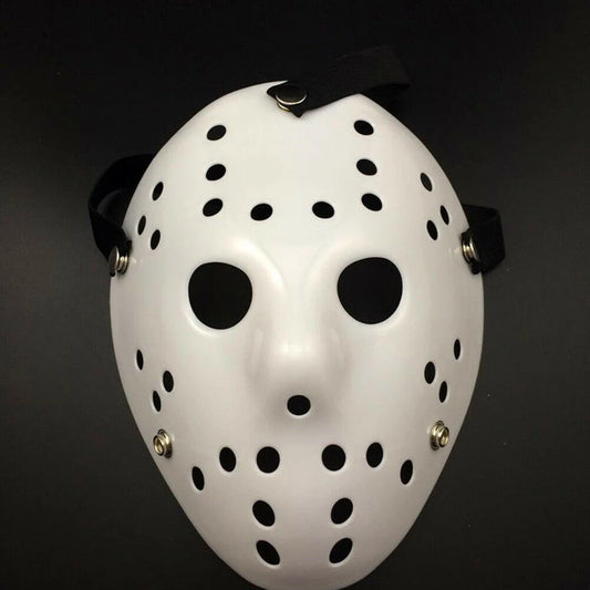 Masques de tête effrayants pour Halloween, costume de cosplay de fête, robe de paupières de hockey, décoration d'Halloween