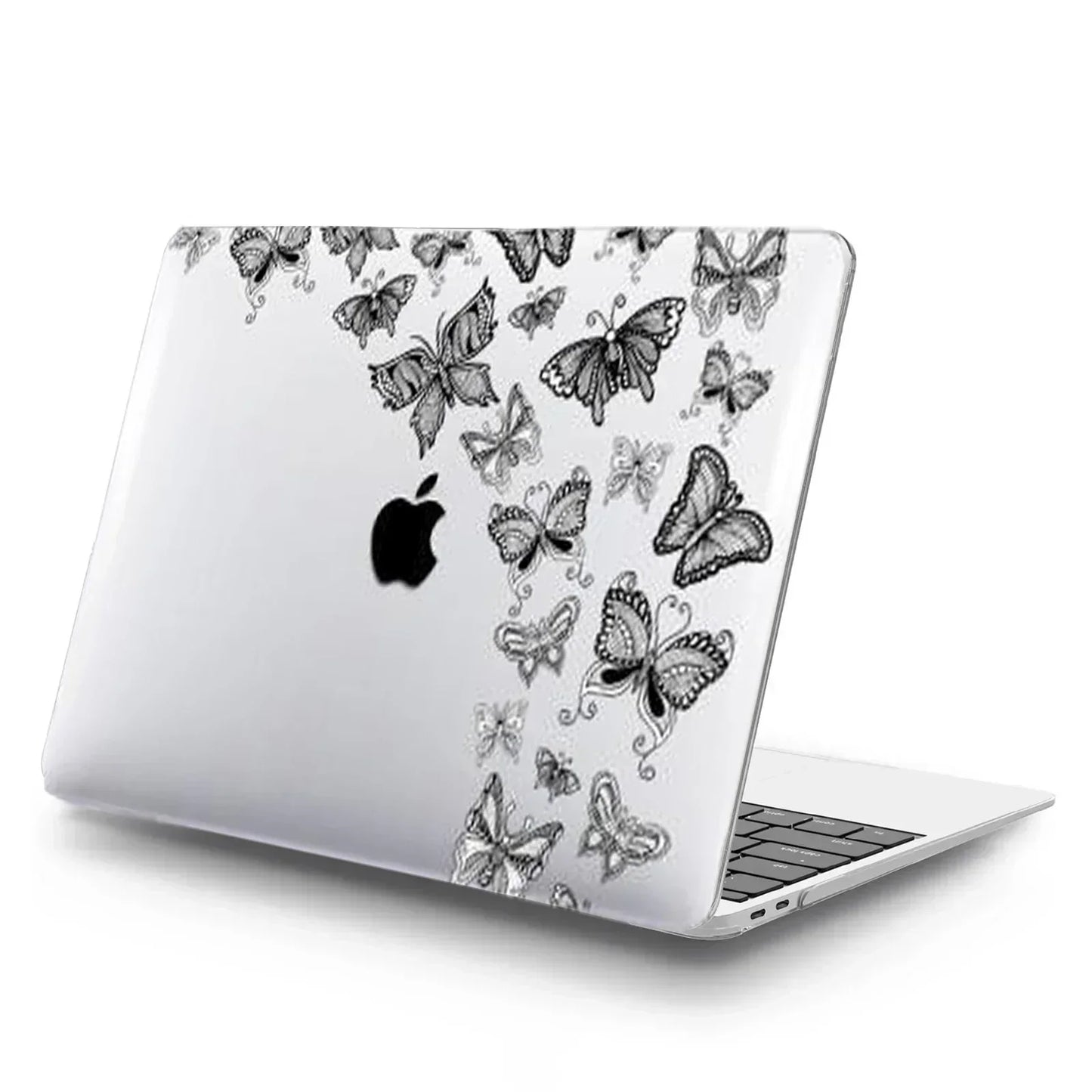 Coque rigide transparente imprimée pour MacBook