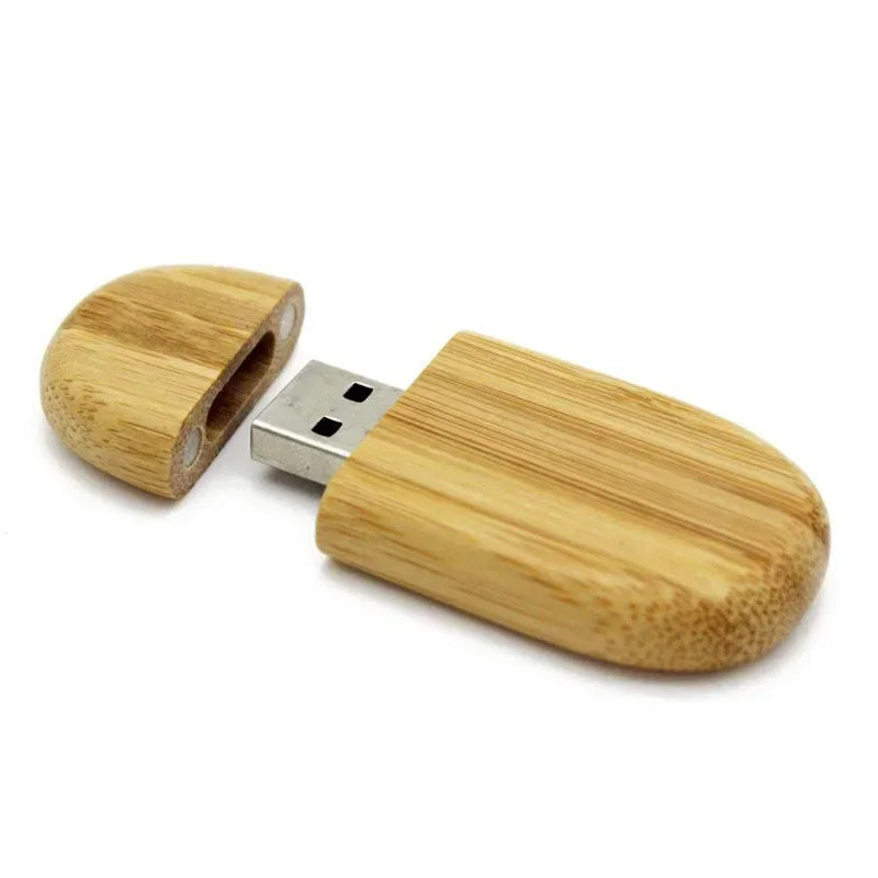 clé USB JASTER en bois graver