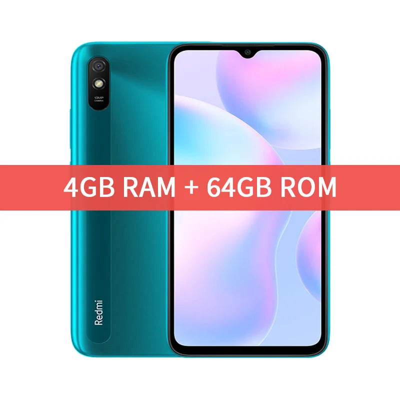 Xiaomi Redmi 9A Global Rom Smartphone 4GB/6GB 64GB/128GB 5000mAh 6.53 inch MTK Helio G25 Octa Core 13MP 4G Smartphone Used Phone
