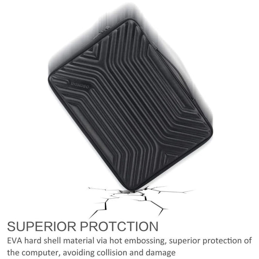 DOMISO 10", 13", 14", 156", 17" pouces pochette étanche pour ordinateur portable housse de protection avec poignée
