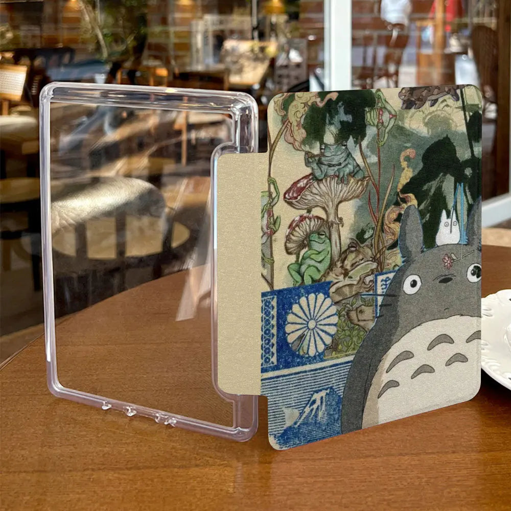 Étui Kindle coque arrière en acrylique avec dragonne