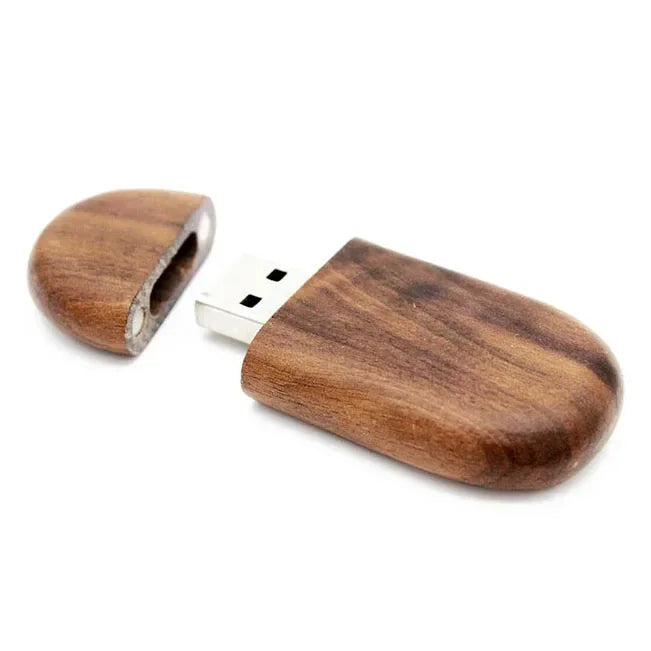 clé USB JASTER en bois graver