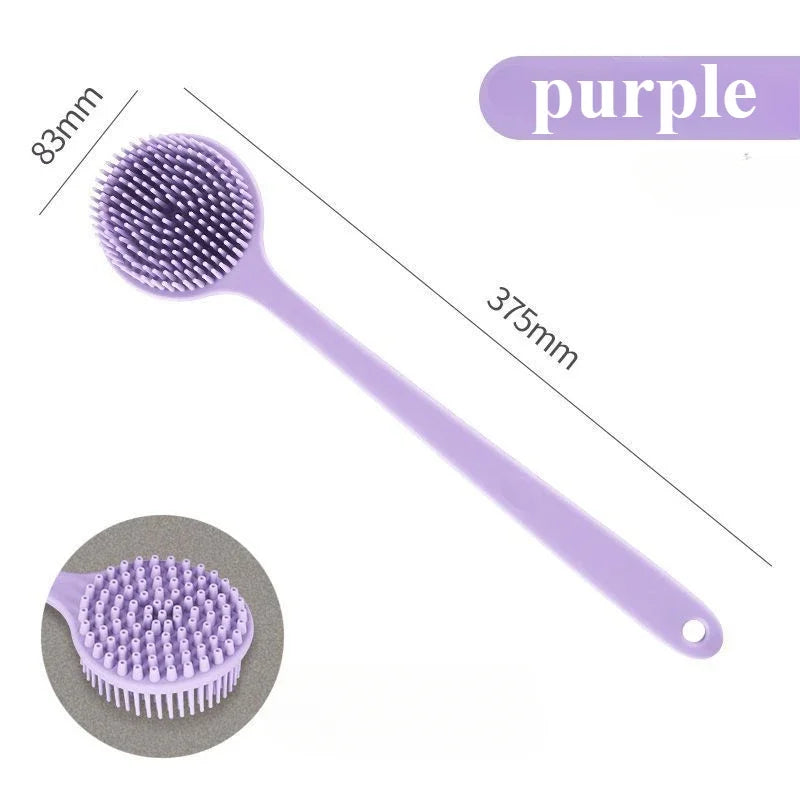 2025 bain doux dos épurateur brosse bain douche éponge brosse à récurer avec poignée fournitures de bain exfoliant gommage peau masseur