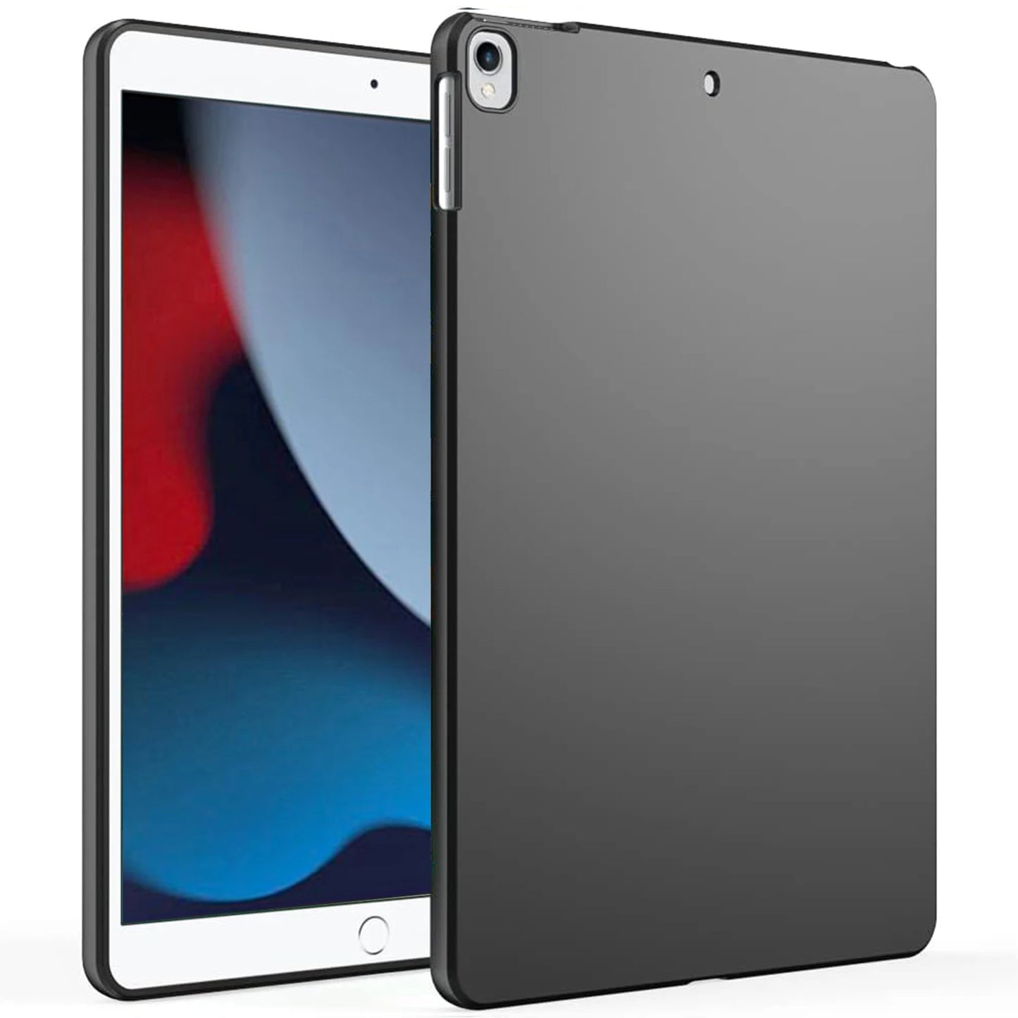 Coque arrière noire en Silicone souple pour tablette IPad Air Pro