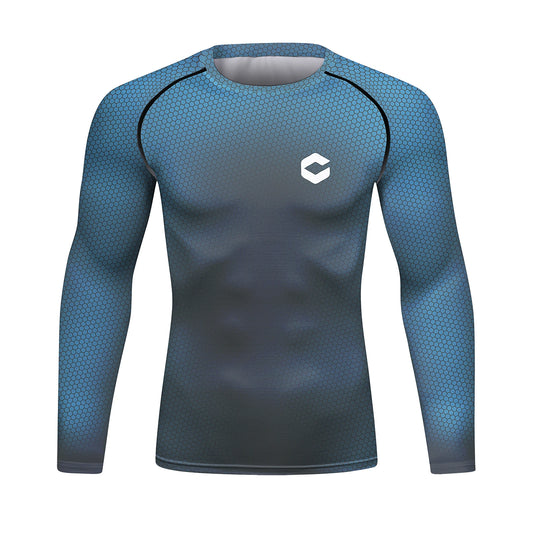Ensemble d'entraînement de kickboxing pour hommes, survêtement bleu, maillot de bain anti-uv, short Rashguard + MMA, Jujitsu BJJ, pas de kits Gi, prix de gros