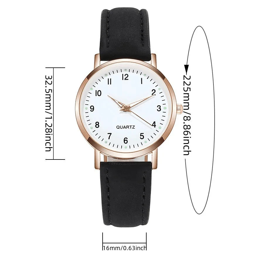montre pour femme mode décontracté Simple Vintage petit cadran Quartz