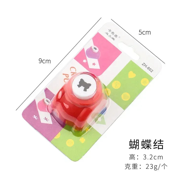 Scrapbook poinçons à la main coupe carte artisanat Mini impression papier poinçon bricolage fleur papier artisanat poinçon trou perforateur enfants jouet