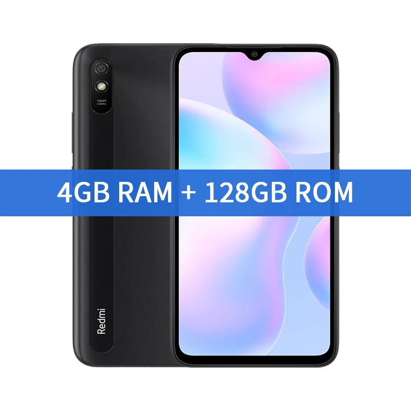 Xiaomi Redmi 9A Global Rom Smartphone 4GB/6GB 64GB/128GB 5000mAh 6.53 inch MTK Helio G25 Octa Core 13MP 4G Smartphone Used Phone