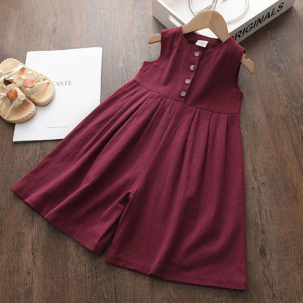 Ensemble de vêtements d'été pour filles, t-shirt à manches courtes + pantalon, 2 pièces