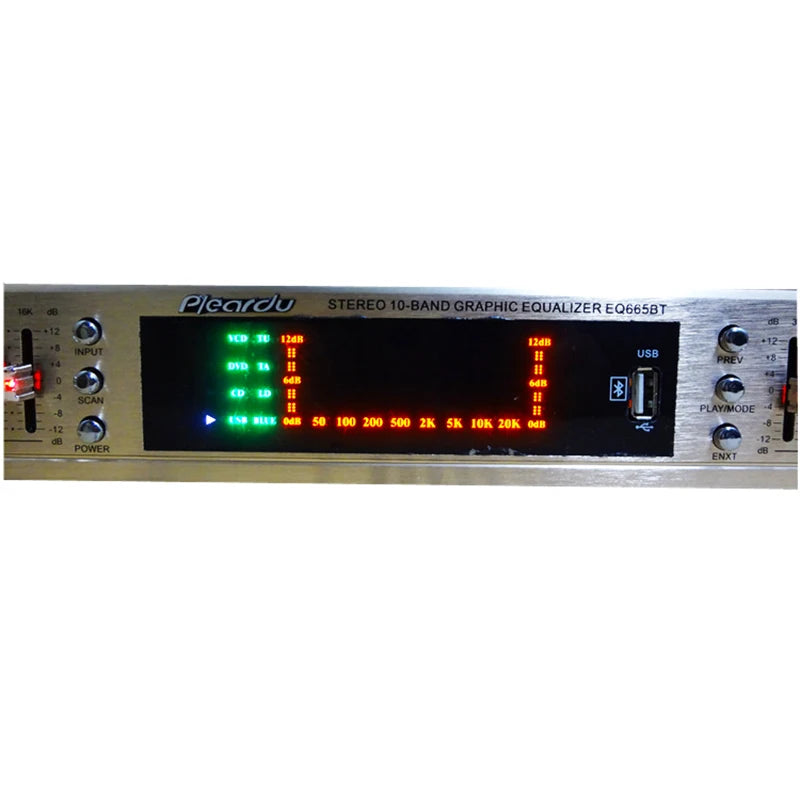 EQ665 égaliseur maison stéréo tuner double lycée basse Bluetooth HIFI haut de gamme audio amplificateur de son