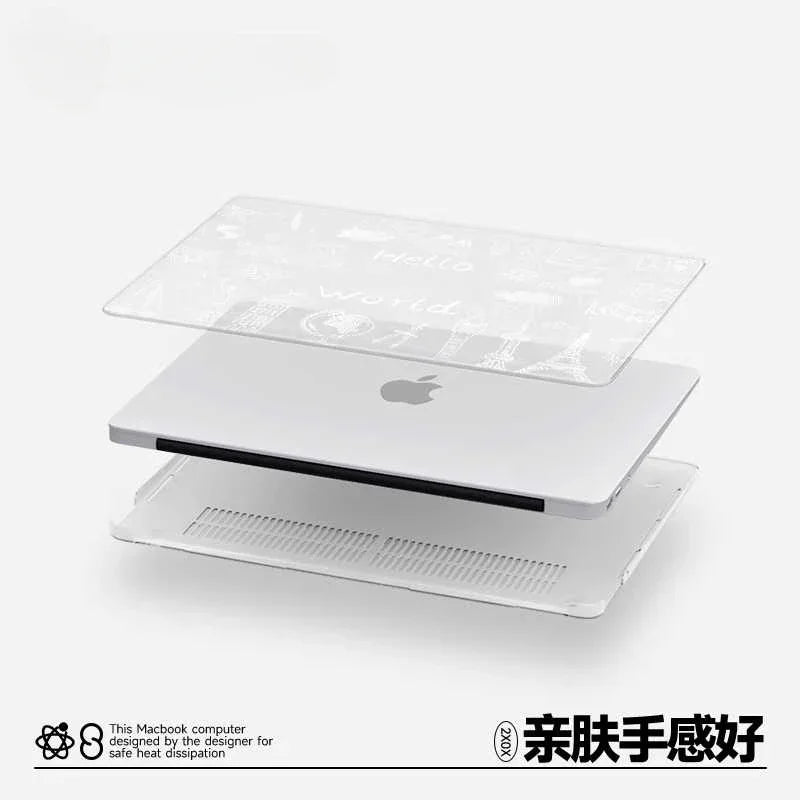 Étui de protection pour ordinateur portable Macbook