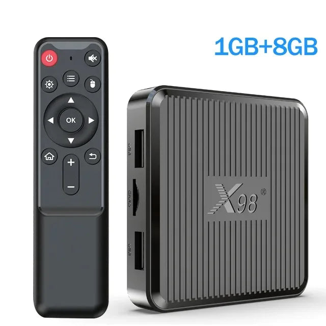X98Q Smart TV Box AV1 Amlogic S905W2 4K HD Smart Media Player Set Top Box Android11 2.4G & 5G Dual WiFi X98Q TV Box 1+8GB 2+16GB