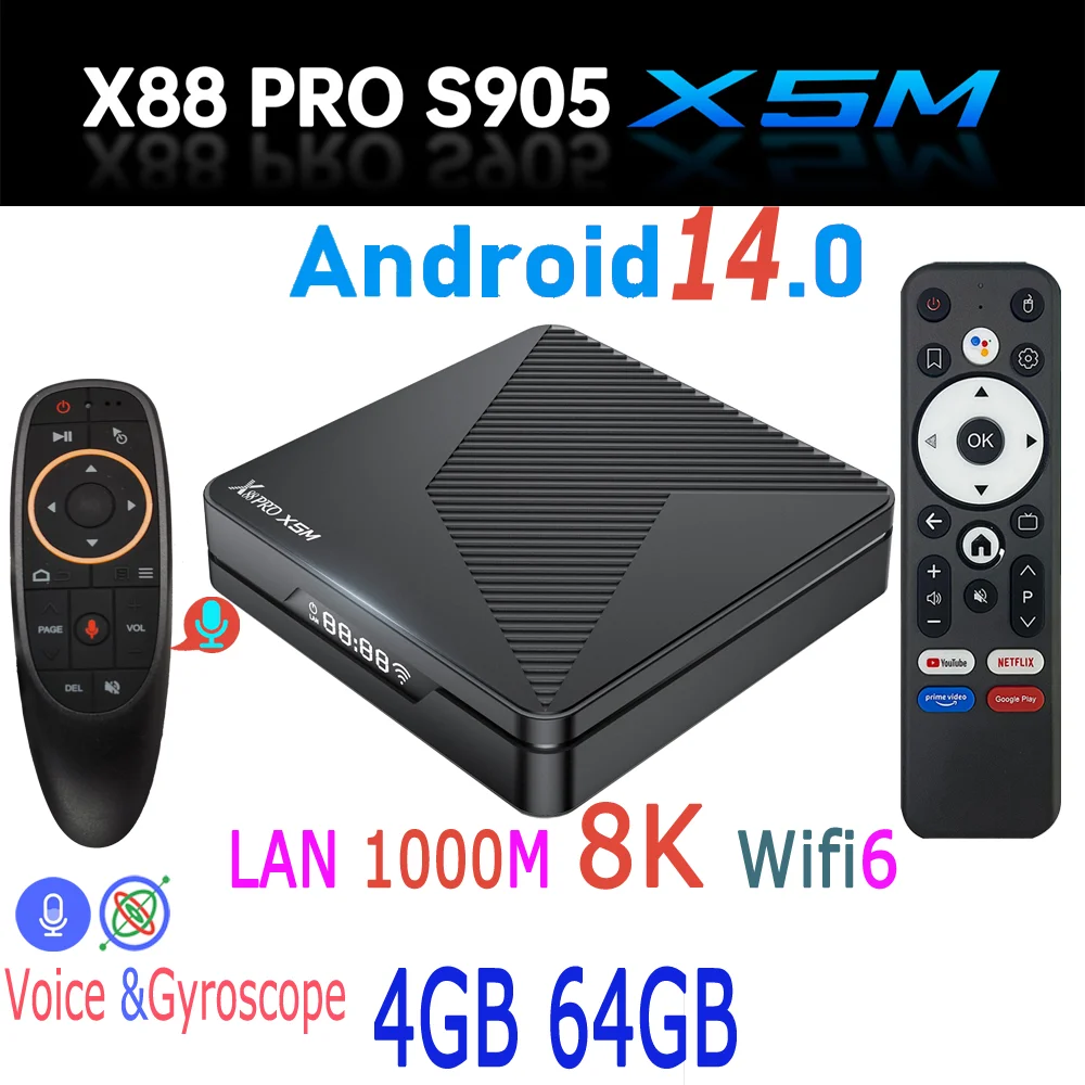 Smart TV Box X88 PRO X5M