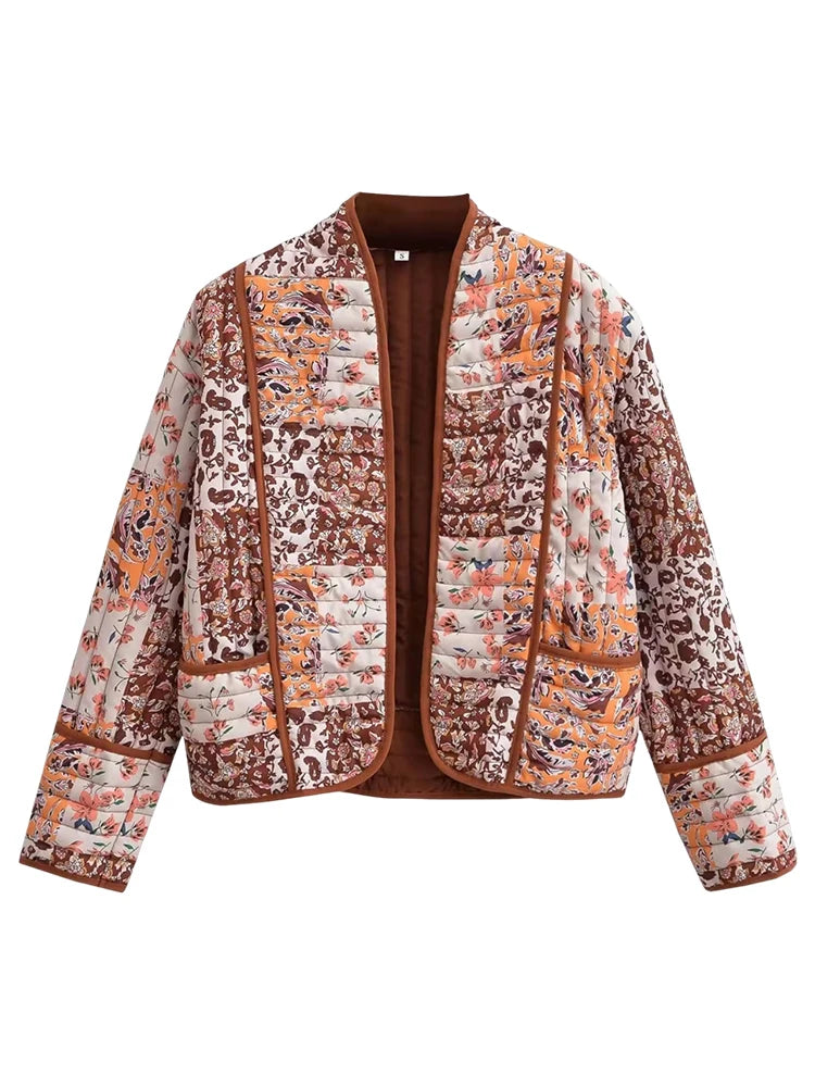 Q B ARISTOCRATIC Modèle: K552 Veste Femmes Imprimé Floral