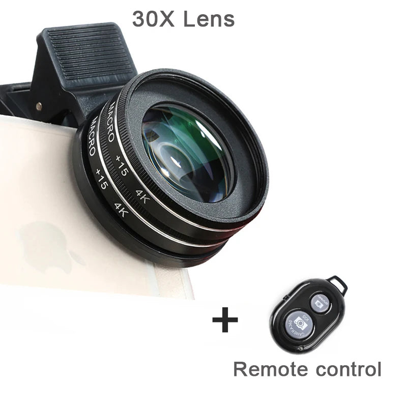 Objectif Macro 37MM 15X 4K HD