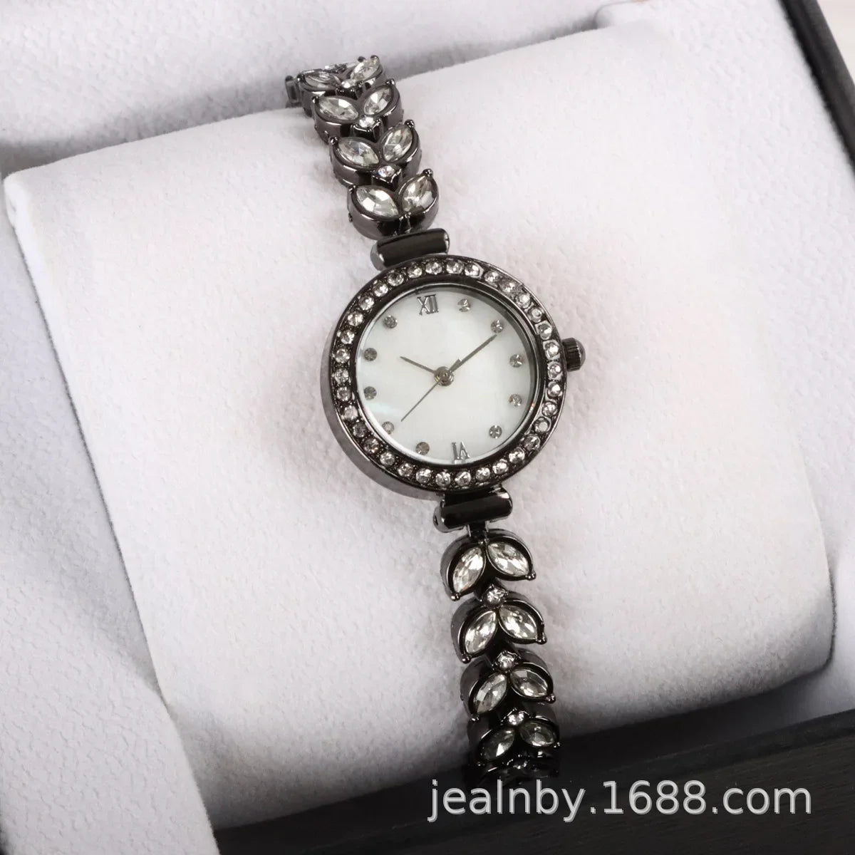 Diamond-Ear-Montres-bracelets à quartz pour femmes,