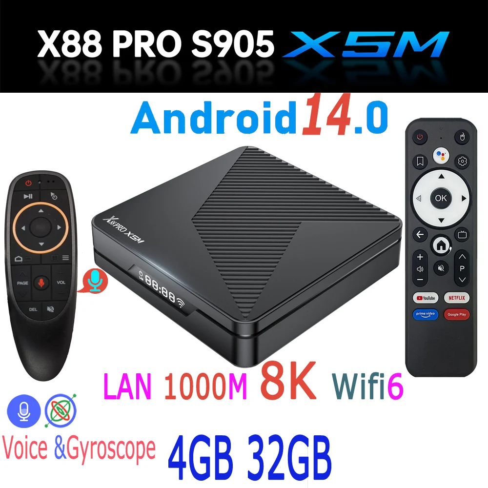 Smart TV Box X88 PRO X5M