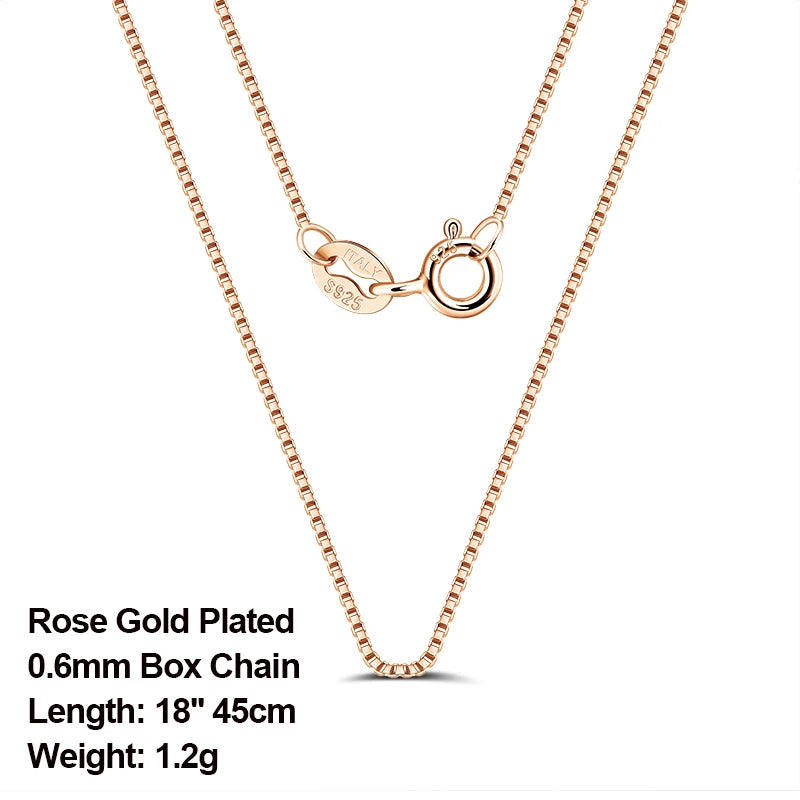 ORSA JEWELS véritable 925 collier en argent Sterling Figaro joint torique chaîne de cou torsadé serpent barre singapour boîte chaîne collier femmes 1
