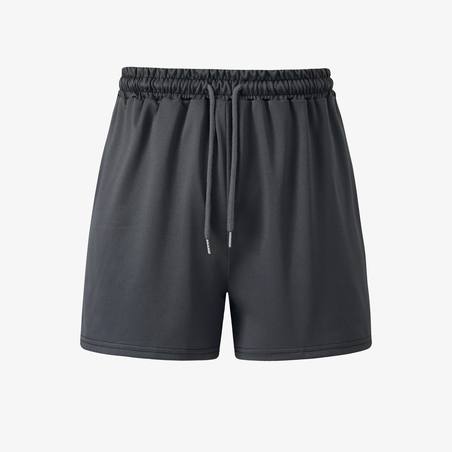 XUANSHOW été femmes Shorts vêtements de sport laçage bas couleur unie poches élastiques décontracté taille haute femmes ample court