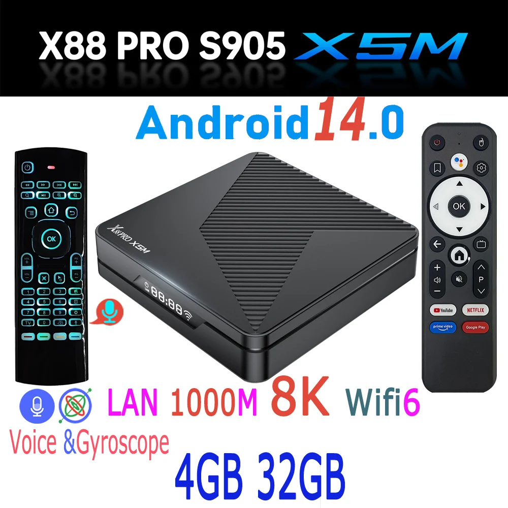 Smart TV Box X88 PRO X5M