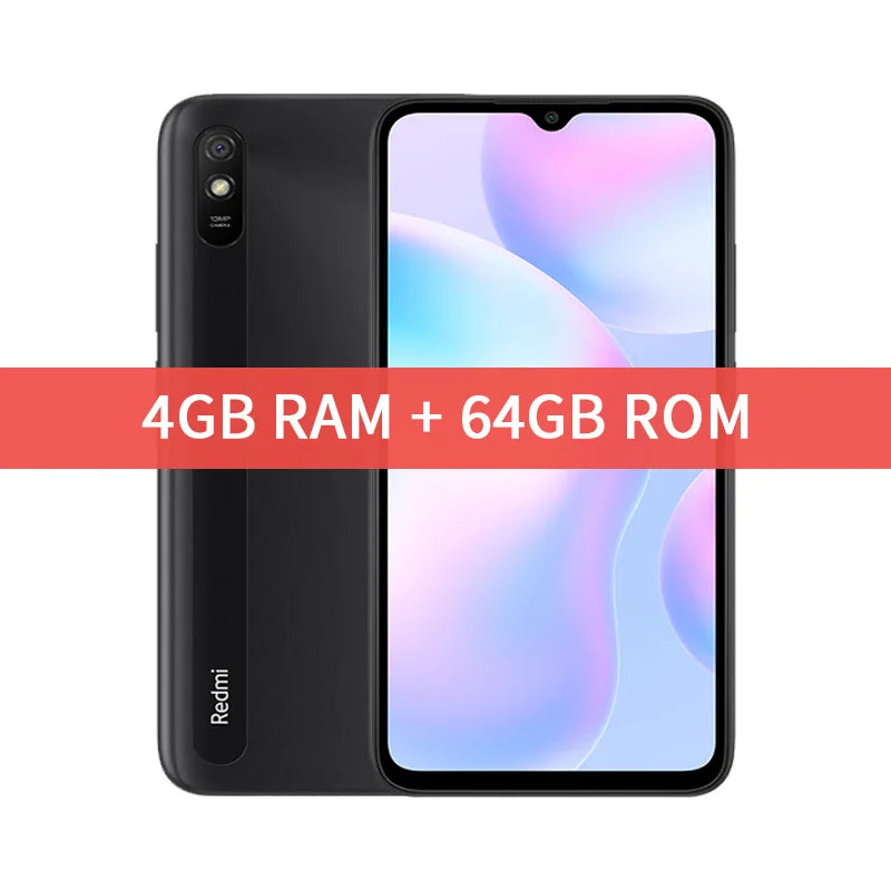 Xiaomi Redmi 9A Global Rom Smartphone 4GB/6GB 64GB/128GB 5000mAh 6.53 inch MTK Helio G25 Octa Core 13MP 4G Smartphone Used Phone