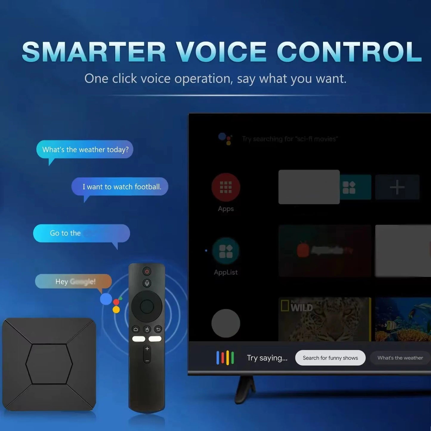 Smart TV Box 4G 5G WIFI BT5.0 Android 10.0 TV BOX Media Player Q5 Allwinner H313 HD 4K Set Top Box Voice Remote