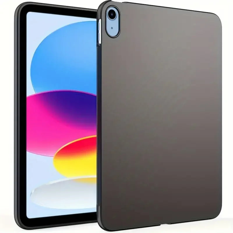 Coque arrière noire en Silicone souple pour tablette IPad Air Pro