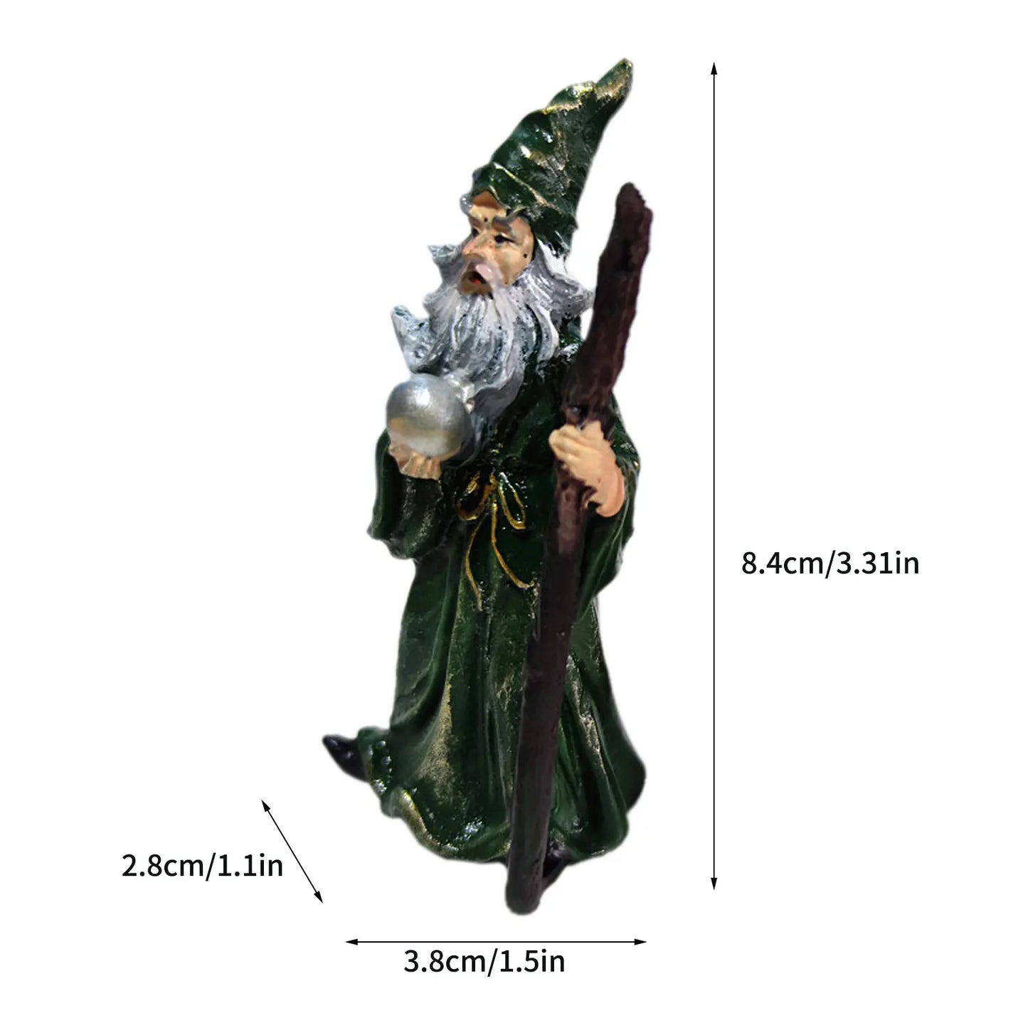 Figurine de Sorcière d'Horreur d'Halloween, Ornements de Décoration de Bureau, Bricolage pour ix, Jardin, Joyeuses Vacances d'Halloween, Décor de Bar