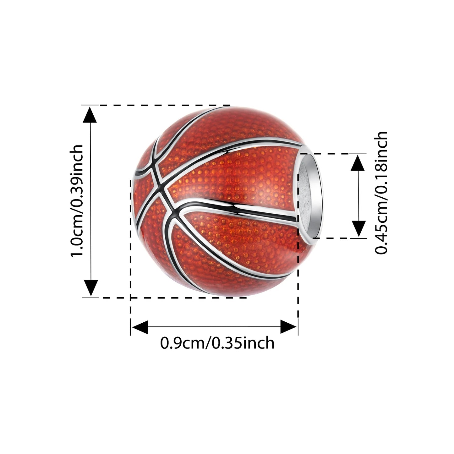 BISAER 925 en argent Sterling série balle charme Football volley-ball Tennis basket-Ball perle ajustement femmes et hommes Bracelet bricolage bijoux fins
