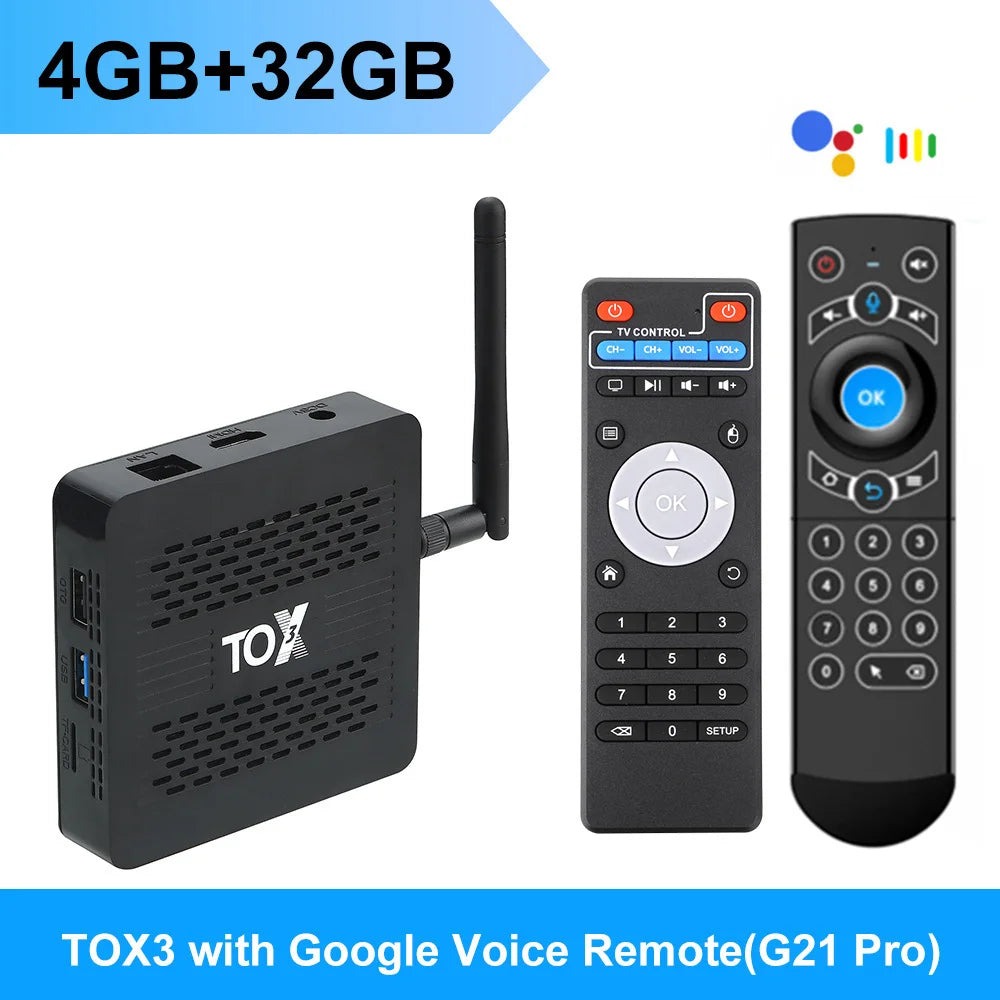 TOBERY Amlogic S905Tage Smart TV Box Android 11 4GB/32GB 2 Steroids R 1000M Wifi BT4.1 Support AV1 4K Set Top Box Wholesale