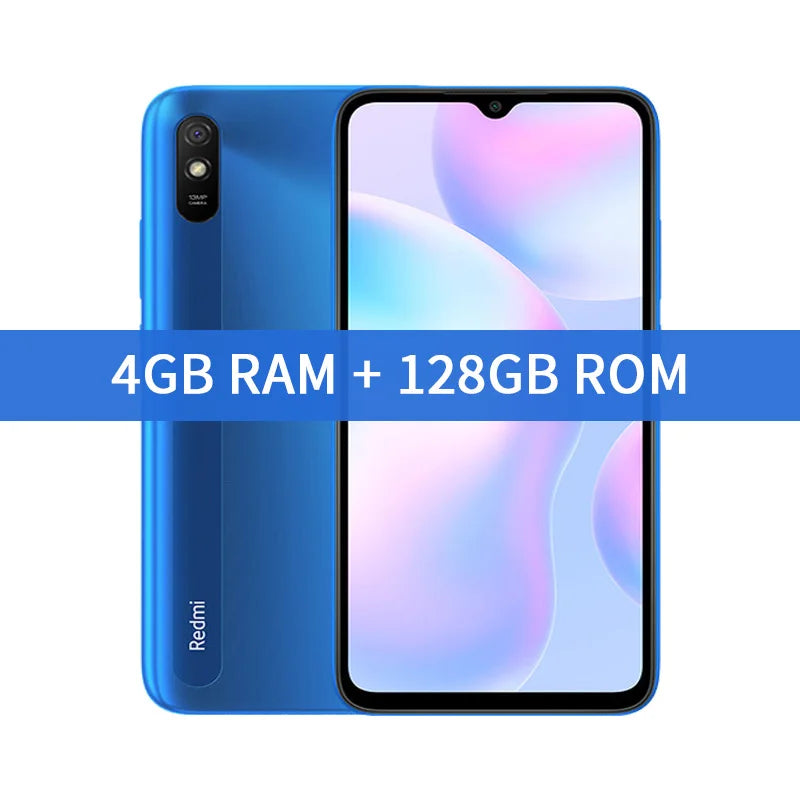 Xiaomi Redmi 9A Global Rom Smartphone 4GB/6GB 64GB/128GB 5000mAh 6.53 inch MTK Helio G25 Octa Core 13MP 4G Smartphone Used Phone