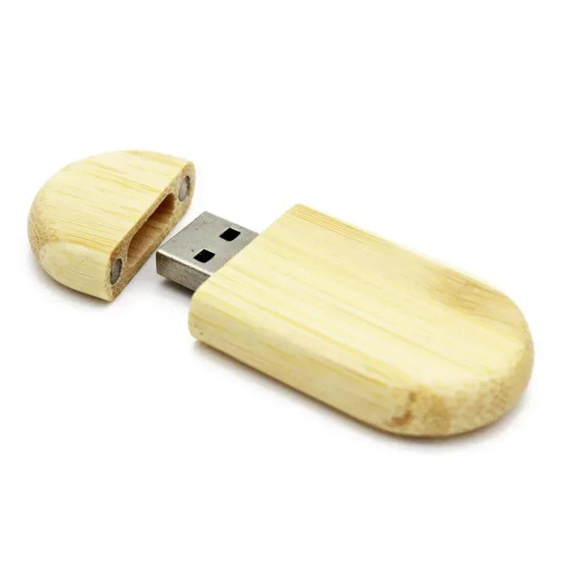 clé USB JASTER en bois graver