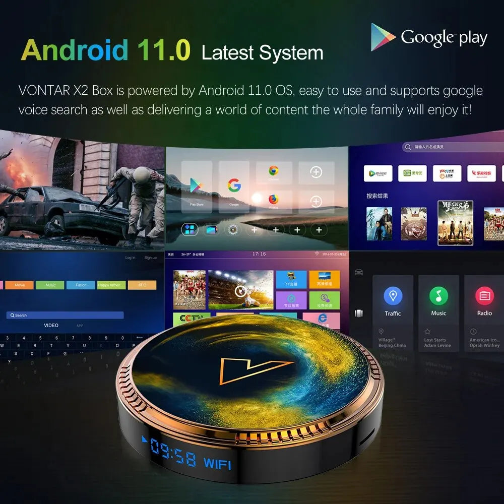 VONTAR-Smart TV Box